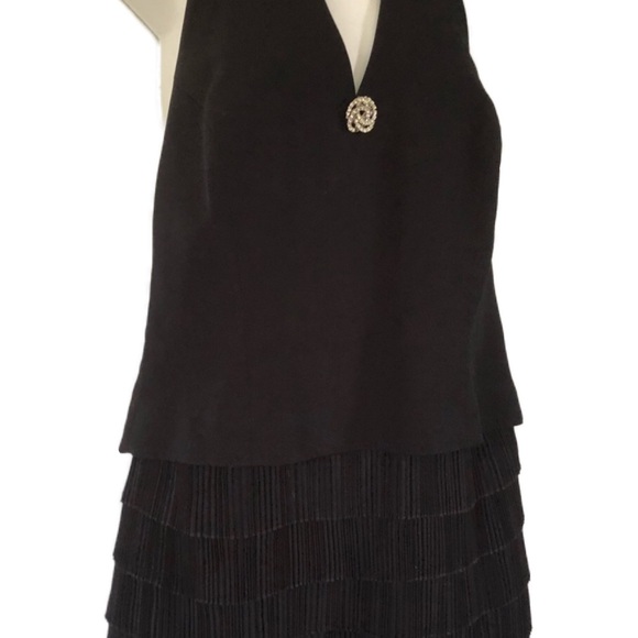 HOLD⚡️SALE ~ ALEXANDER by Daymor 2053 Tiered Sheath Dress - Picture 4 of 11